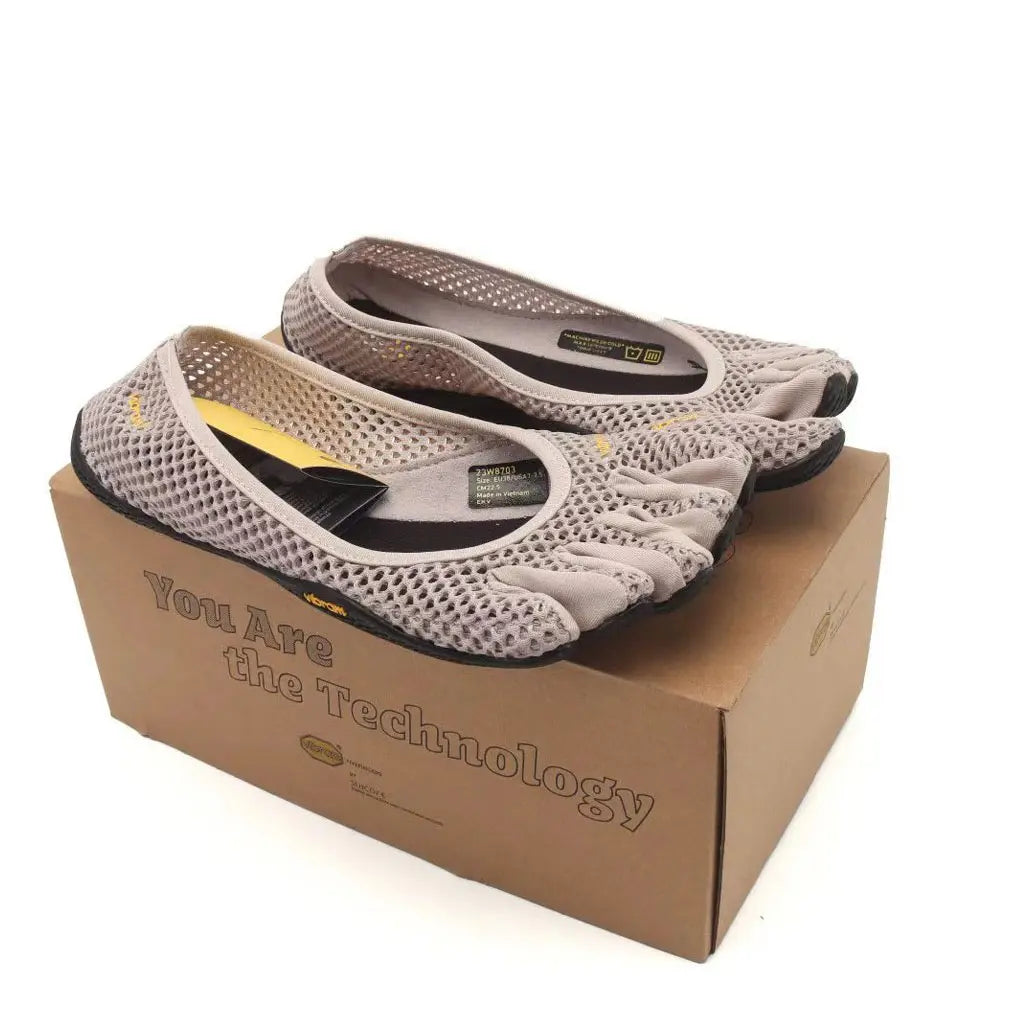 Women'S Five Finger Shoes Indoor Fitness Running Yoga Pilates Dance Soft Bottom Non‑Slip Quick‑Dry Breathable Mesh Shoes