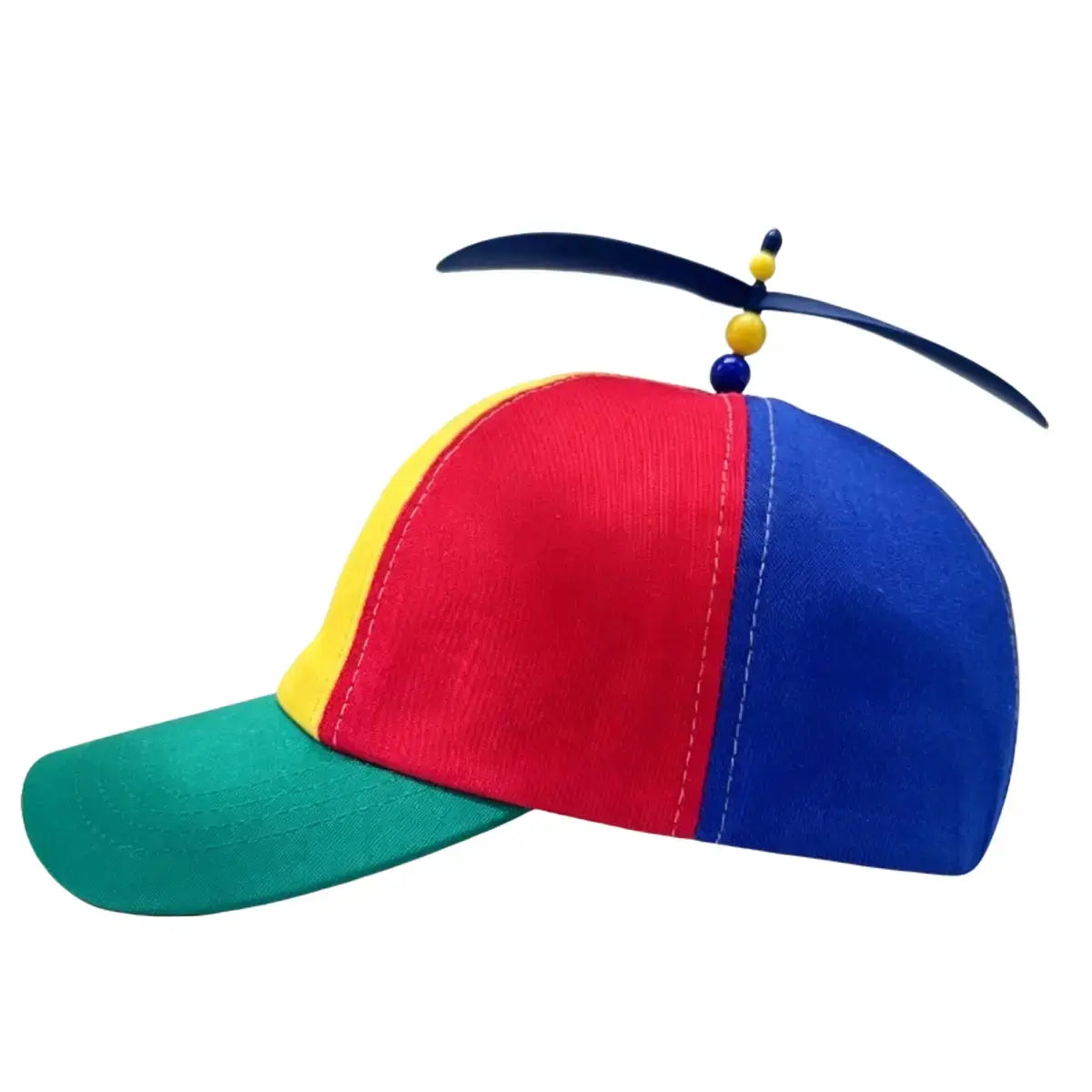 2026 New Baseball Cap Spring and Autumn Fashionable Color-Block Parent-Child Sun Protection Duckbill Cap Cartoon Cute Propeller Sun Hat Warm Compression Knee